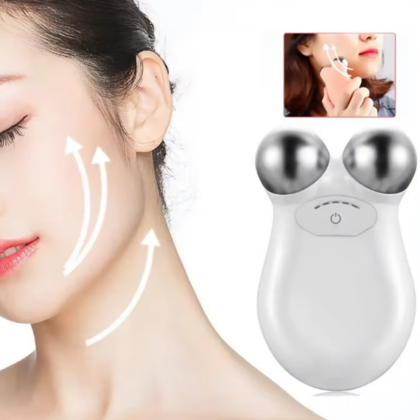 Masajeador Facial Microcorriente USB